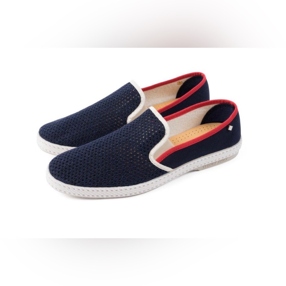 Rivieras Cotton & Mesh Canvas Shoes